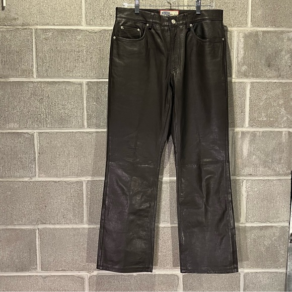 Old Navy leather pants. - Picture 11 of 13